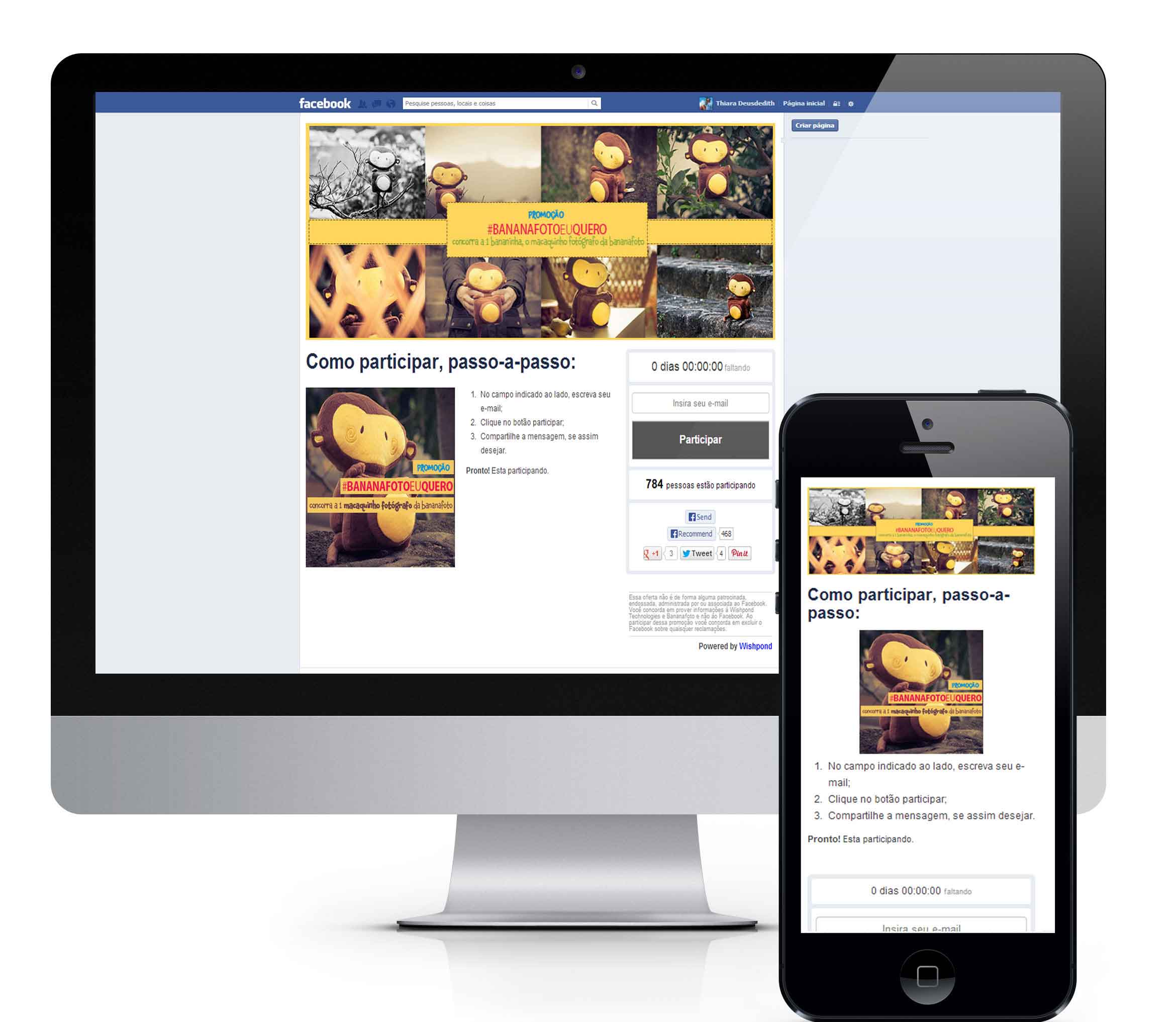 Sorteio no Facebook