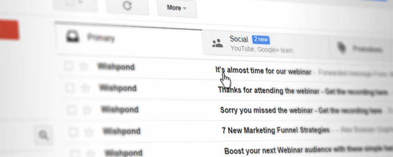 Why our email list says yes to our webinars (hint: it’s more than just email)