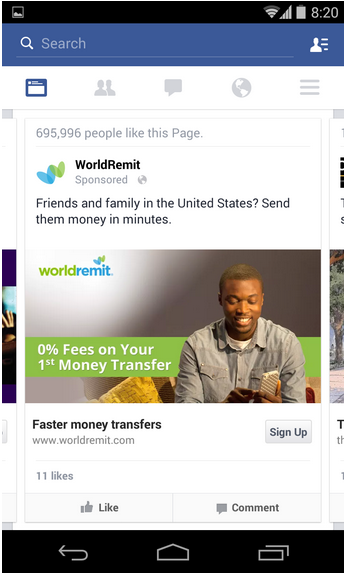 facebook ad wishpond