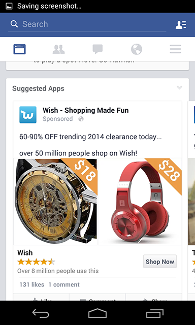 facebook ad wishpond