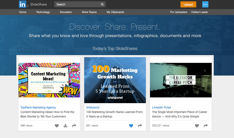 slideshare marketing